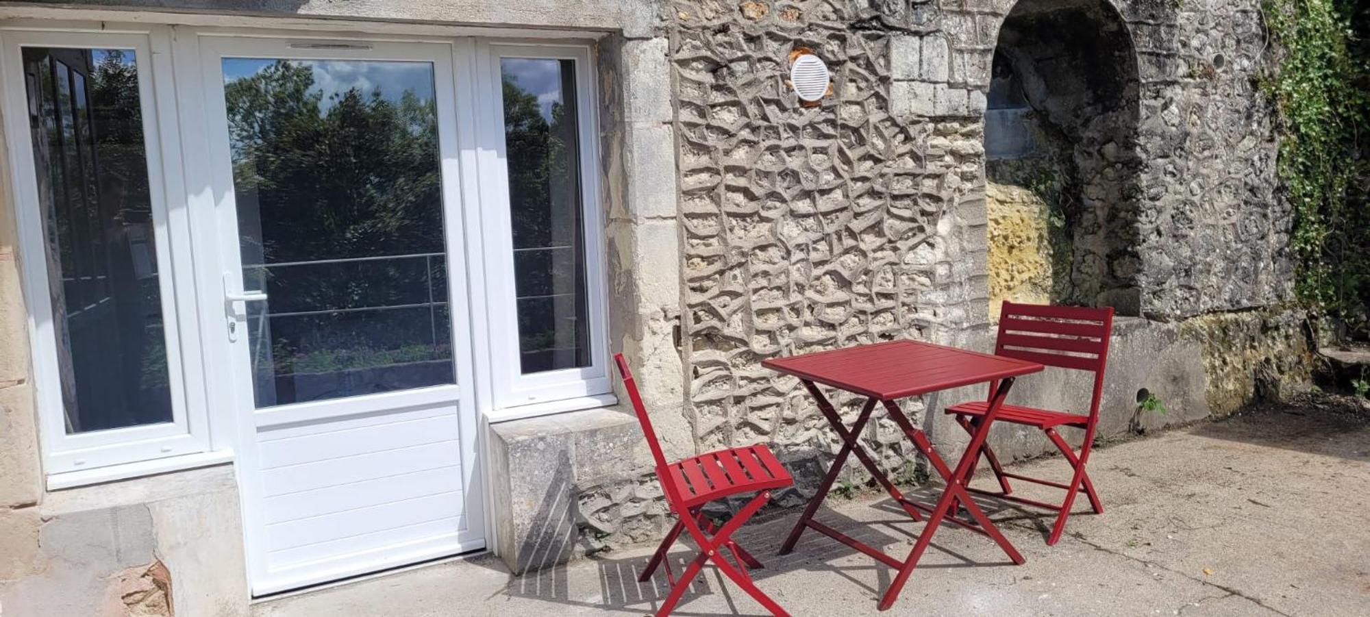 Le Cocon Troglodyte Apartment Saint-Étienne-de-Chigny Екстериор снимка